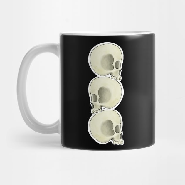 Pile of Skulls by Metal Tea